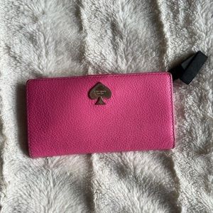 Used Kate spade wallet pink